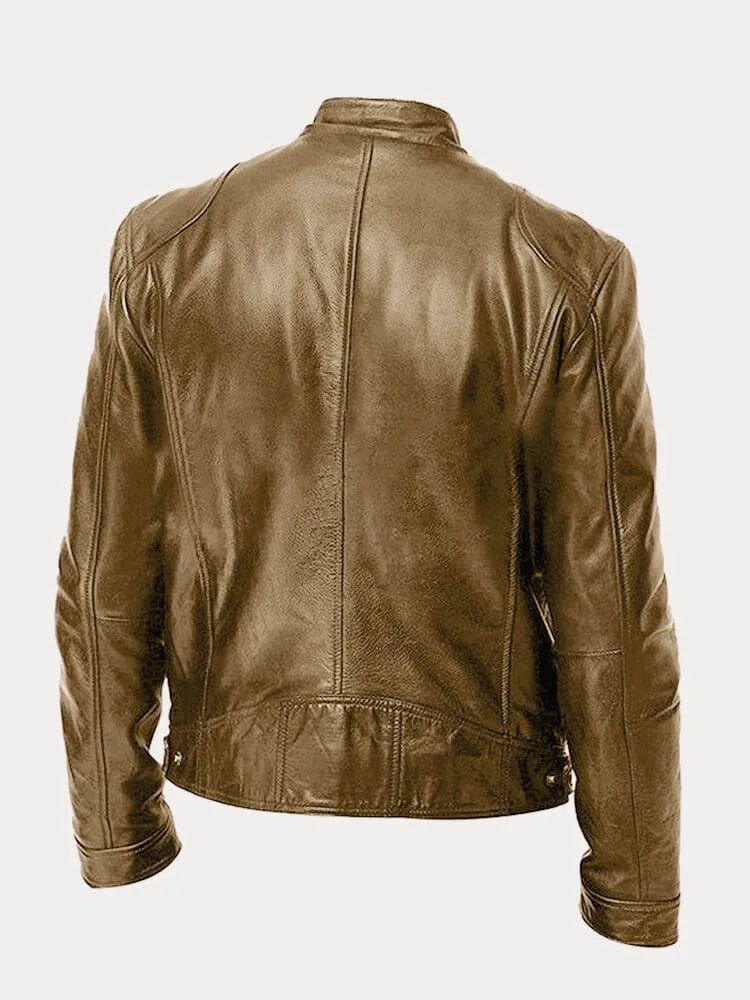Jerald | Casual Leather Jacket