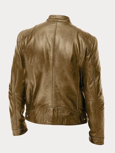 Victor Casual Leather Jacket™: Timeless Design and Comfort