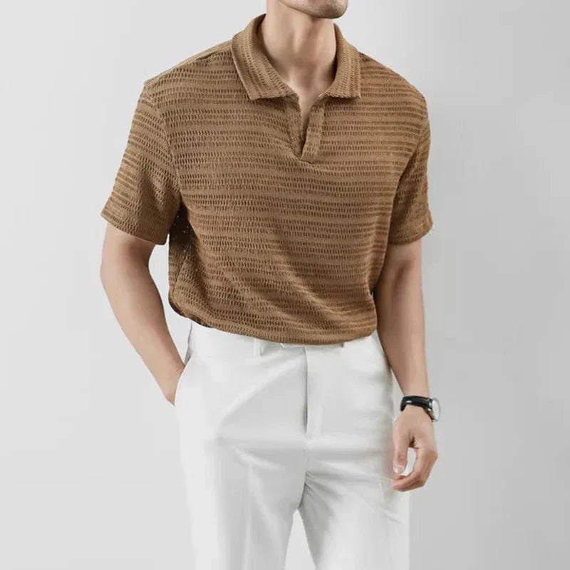 LOUIS™ Crocheted Polo