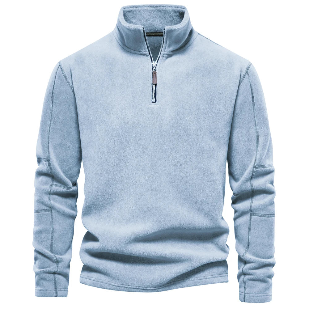 Henrik | Warm Fleece Collar Sweatshirt