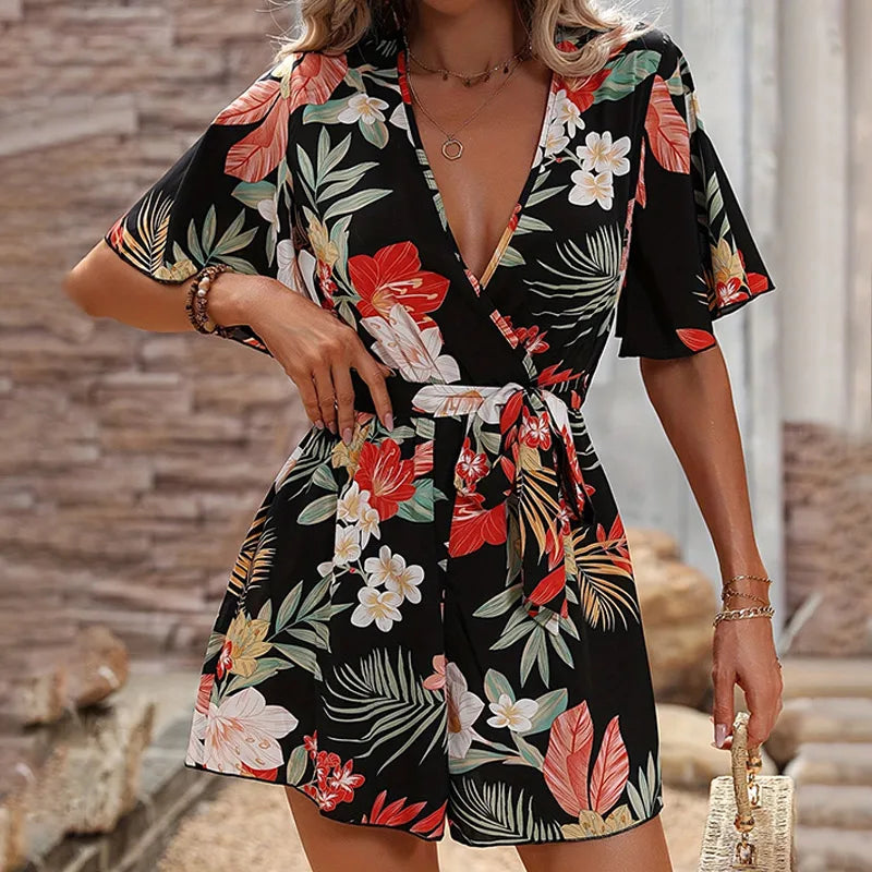 elena™ Floral Print Summer Dress