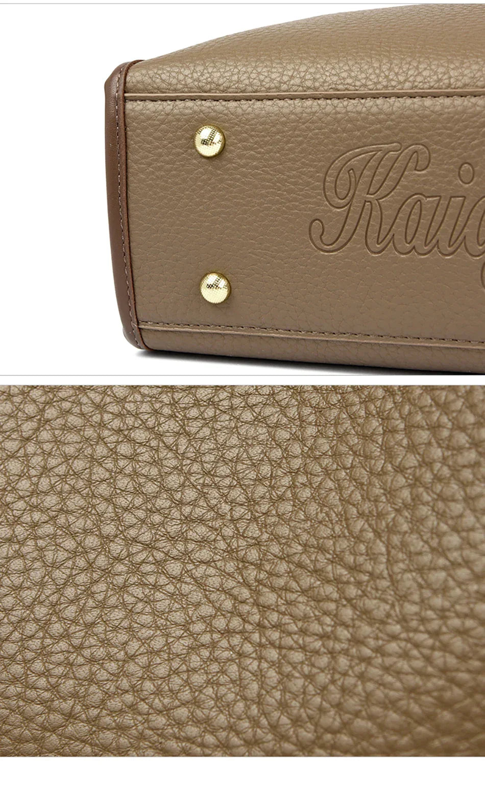 liva™ – spacious everyday bag in leather look