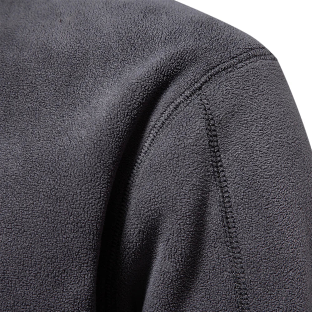 Henrik | Warm Fleece Collar Sweatshirt