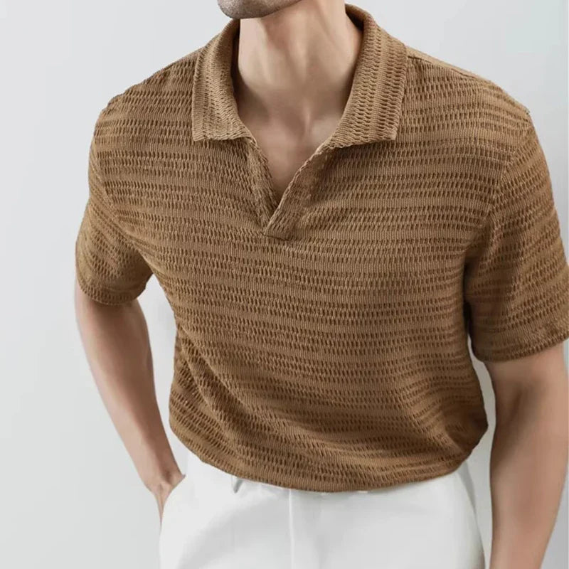 LOUIS™ Crocheted Polo