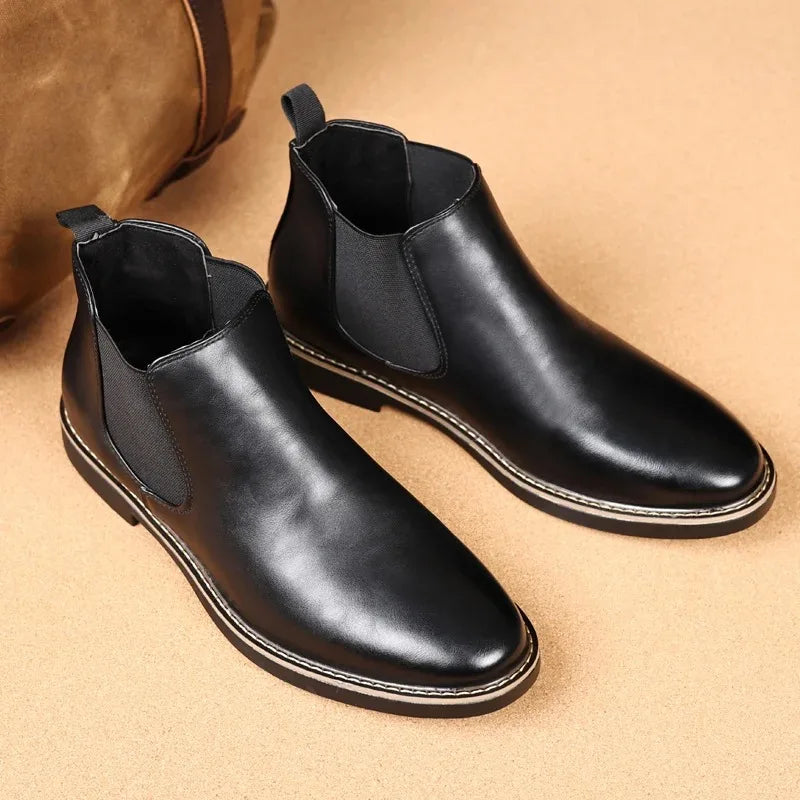 JONAS™ | TIMELESS LEATHER ANKLE BOOTS