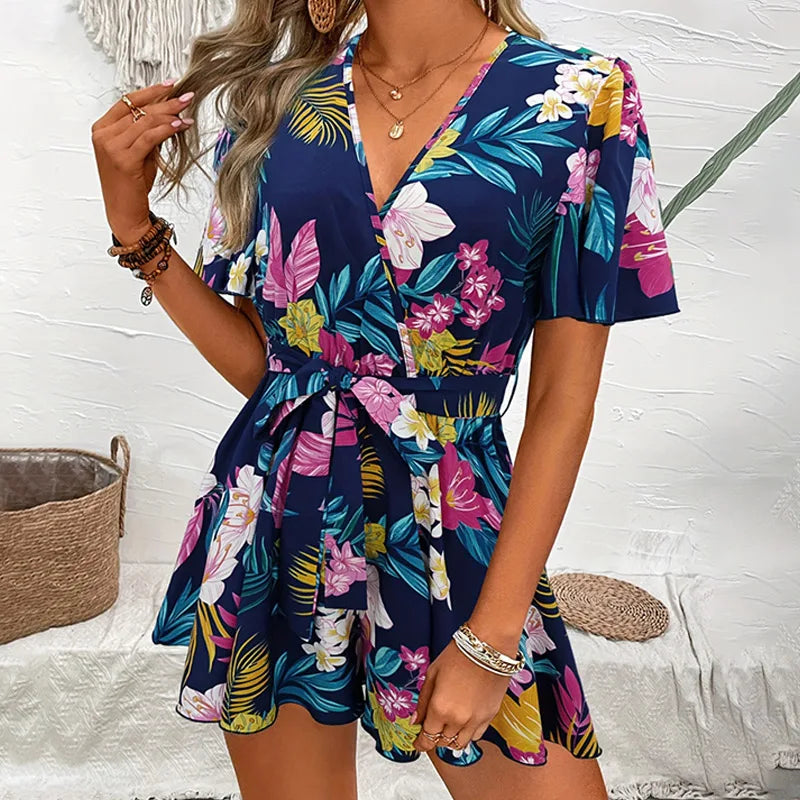 elena™ Floral Print Summer Dress