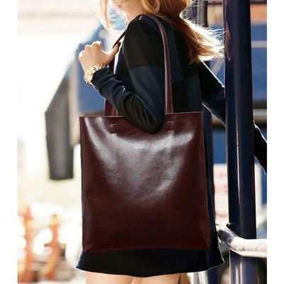 diana™ – classic tote bag in leather look