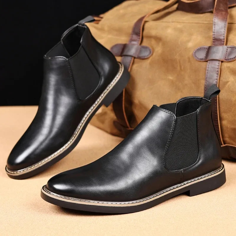 JONAS™ | TIMELESS LEATHER ANKLE BOOTS