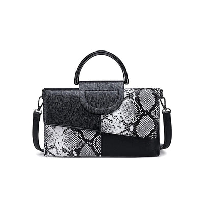 celine™ – structured black handbag in leather look