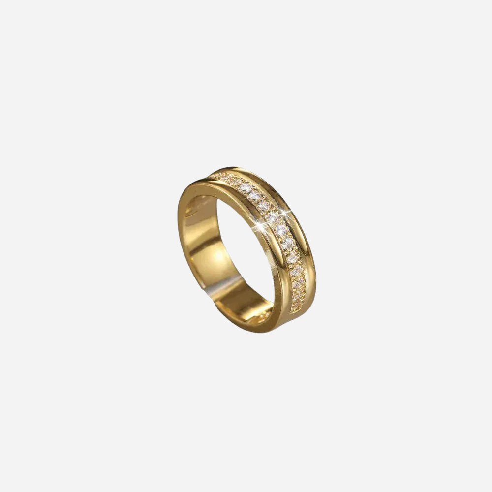 Sarah | Vintage Zirconium Plated Ring