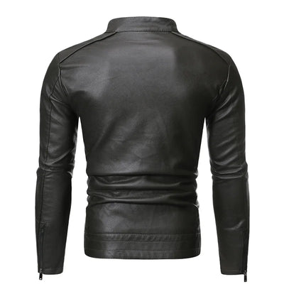 Anders™ Flex – Casual leather jacket in multiple colors