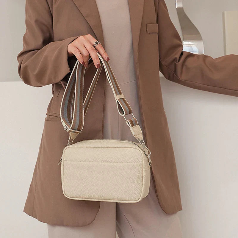 nora™ – practical cream-colored everyday bag