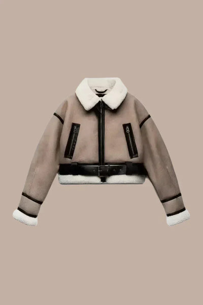 Merel™ - Trendy Leather Jacket for Women