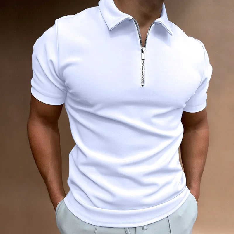 Laluna® | Classic Zip Polo Shirt