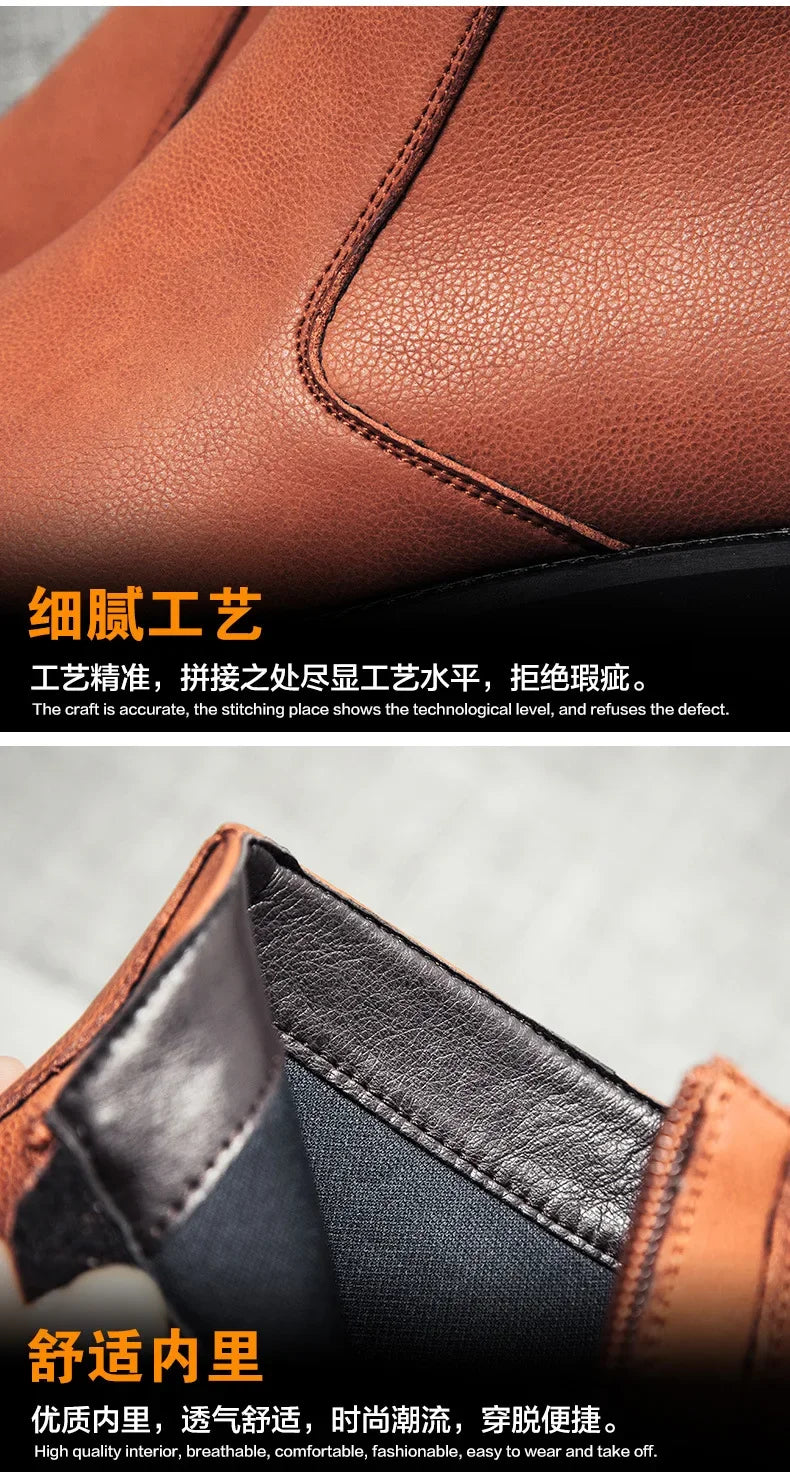 ERIK™ | SPRING FASHION LEATHER BOOTS FOR MEN