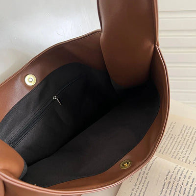 liv™ – casual hobo bag in leather look