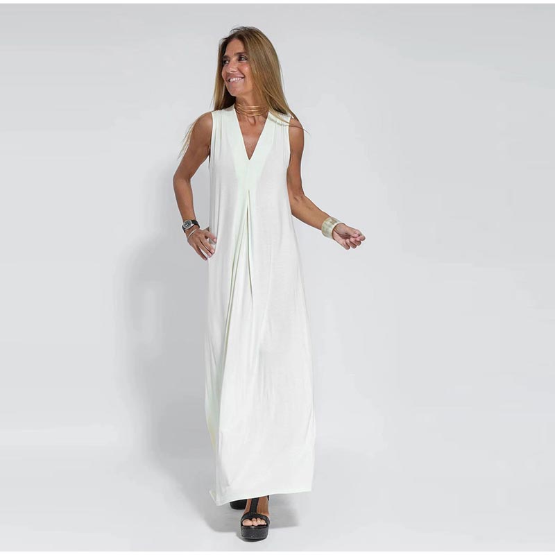 Leila™ | Elegant Long Dress + Free Matching Cardigan