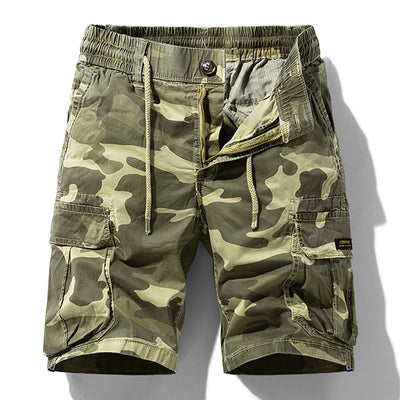 BEACHSIDE CAMOUFLAGE IN COTTON WITH MULTIPLE POCKETS
