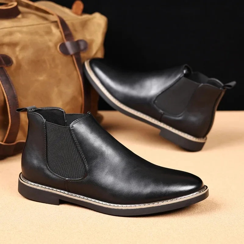 JONAS™ | TIMELESS LEATHER ANKLE BOOTS