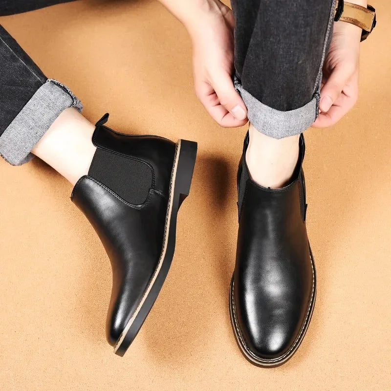 JONAS™ | TIMELESS LEATHER ANKLE BOOTS