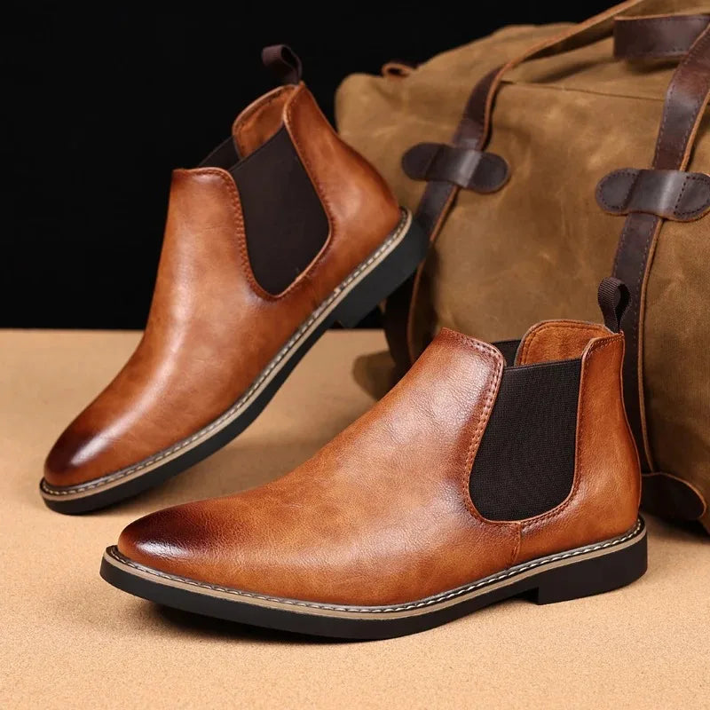 JONAS™ | TIMELESS LEATHER ANKLE BOOTS