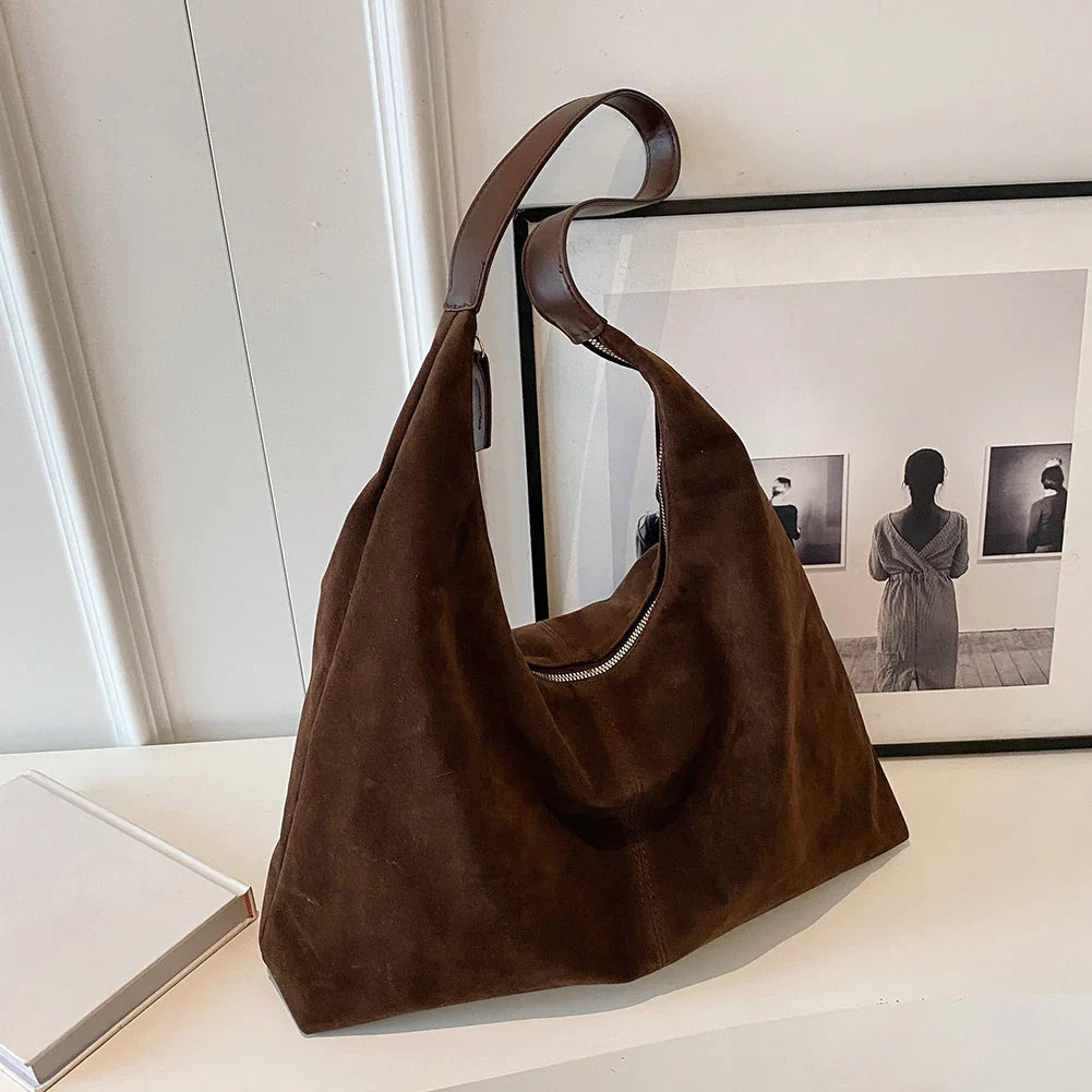 liv™ – casual hobo bag in leather look