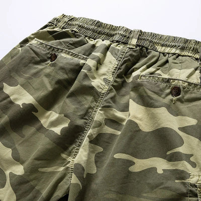 BEACHSIDE CAMOUFLAGE IN COTTON WITH MULTIPLE POCKETS
