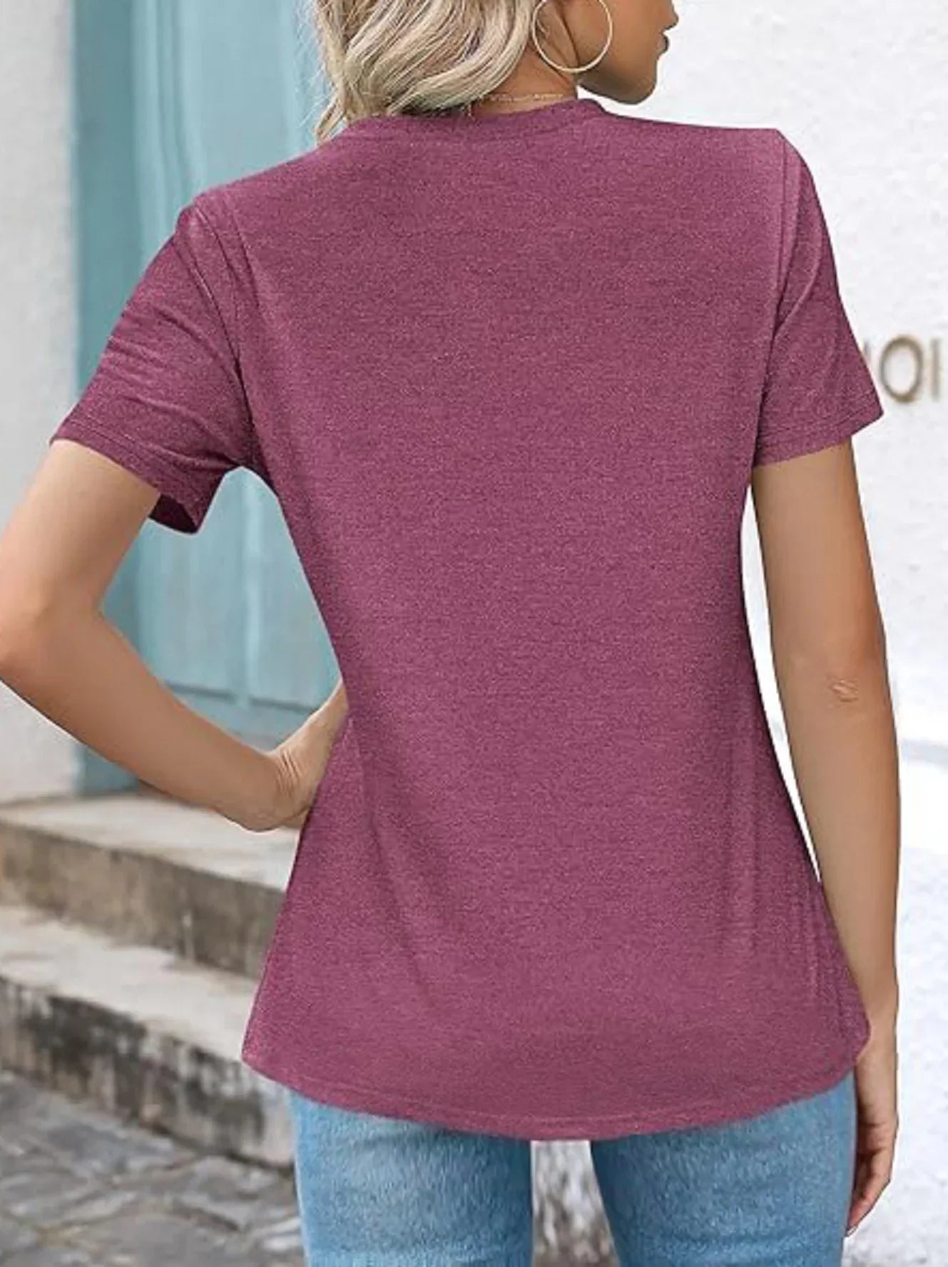 Flower Print Tunic with Puff Sleeves | Olsen & Olsen™