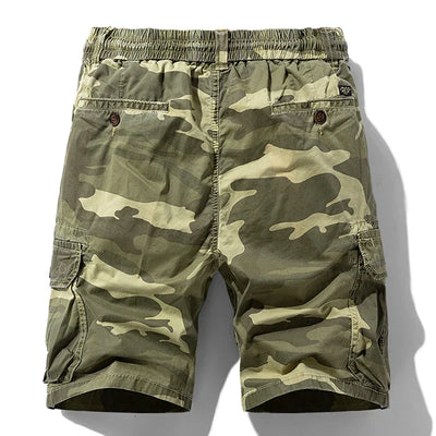 BEACHSIDE CAMOUFLAGE IN COTTON WITH MULTIPLE POCKETS