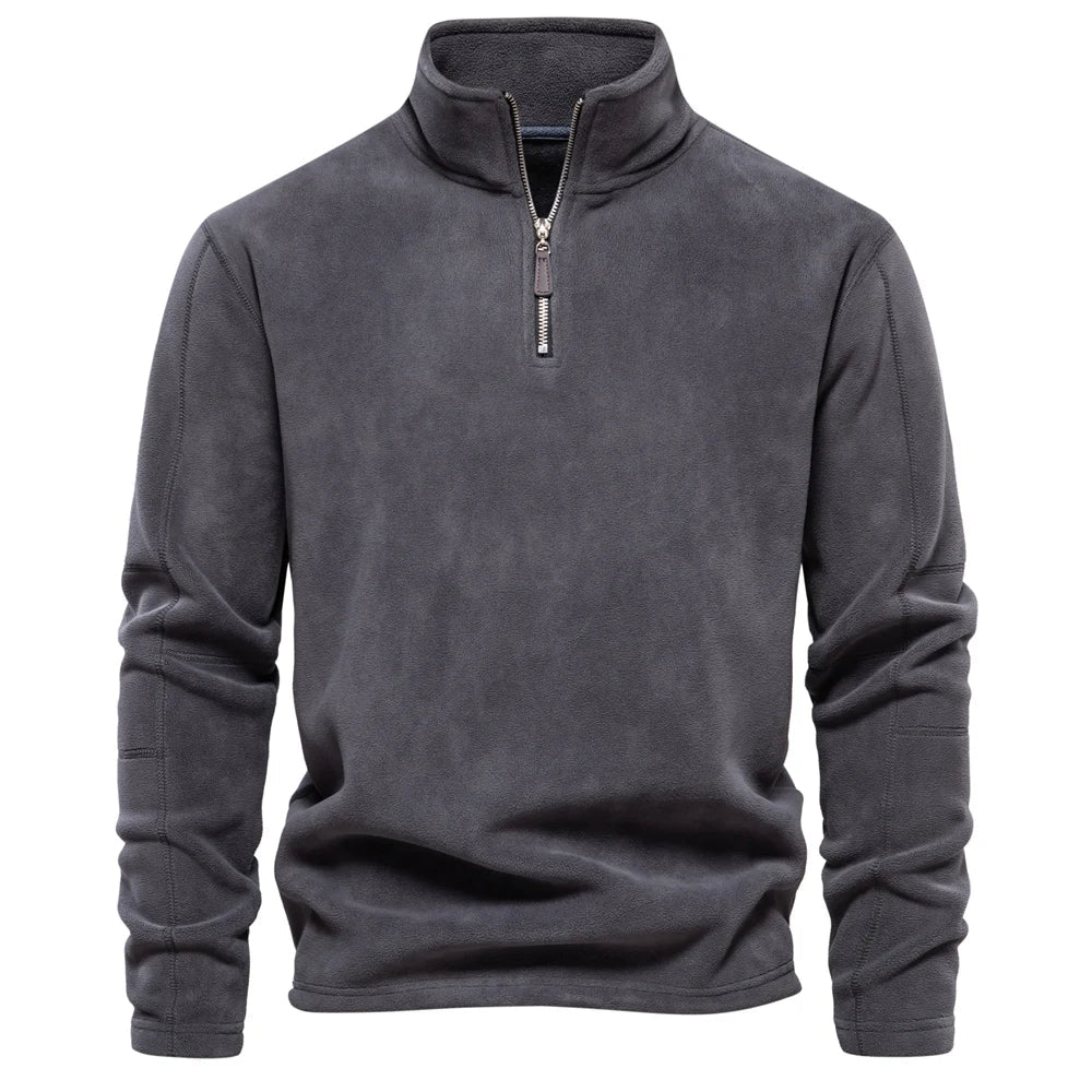 Henrik | Warm Fleece Collar Sweatshirt
