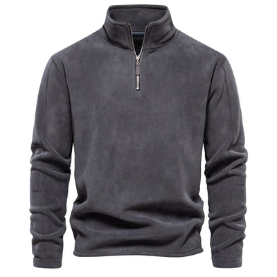 Henrik | Warm Fleece Collar Sweatshirt