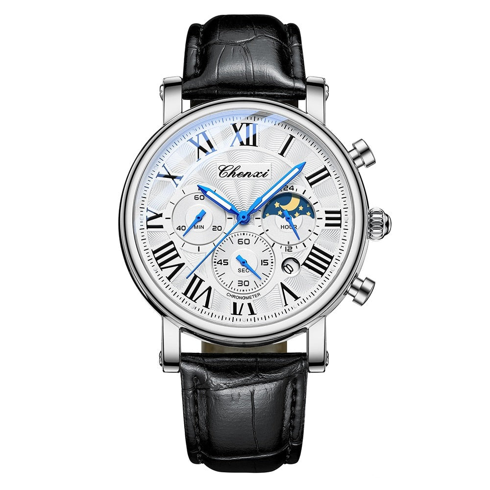 van Baerle® - Luxurious Leather Quartz Watch
