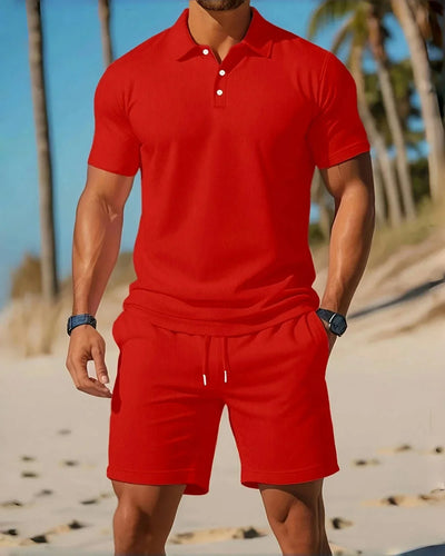 BEACHSIDE CASUAL SHORTS – ELASTIC WAIST AND RELAXED FIT