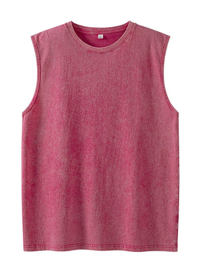 JUDE Washed Edge Muscle Tank