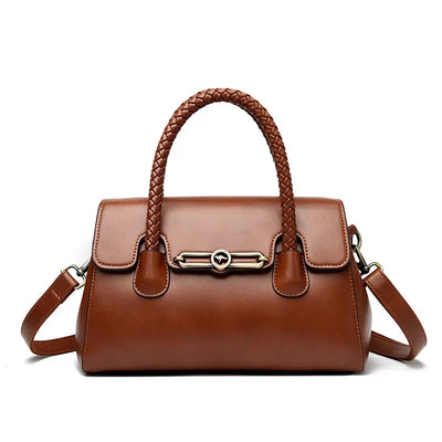 ronja™ – classic bag with braided handle and gold details
