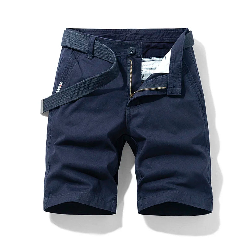 BEACHSIDE WORK SHORTS – RELAXED FIT IN COTTON WITH MULTIPLE POCKETS