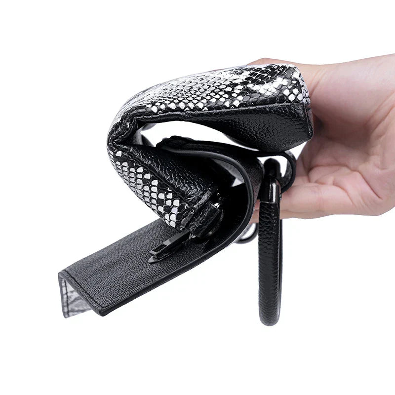 celine™ – structured black handbag in leather look