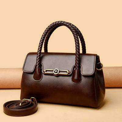 ronja™ – classic bag with braided handle and gold details