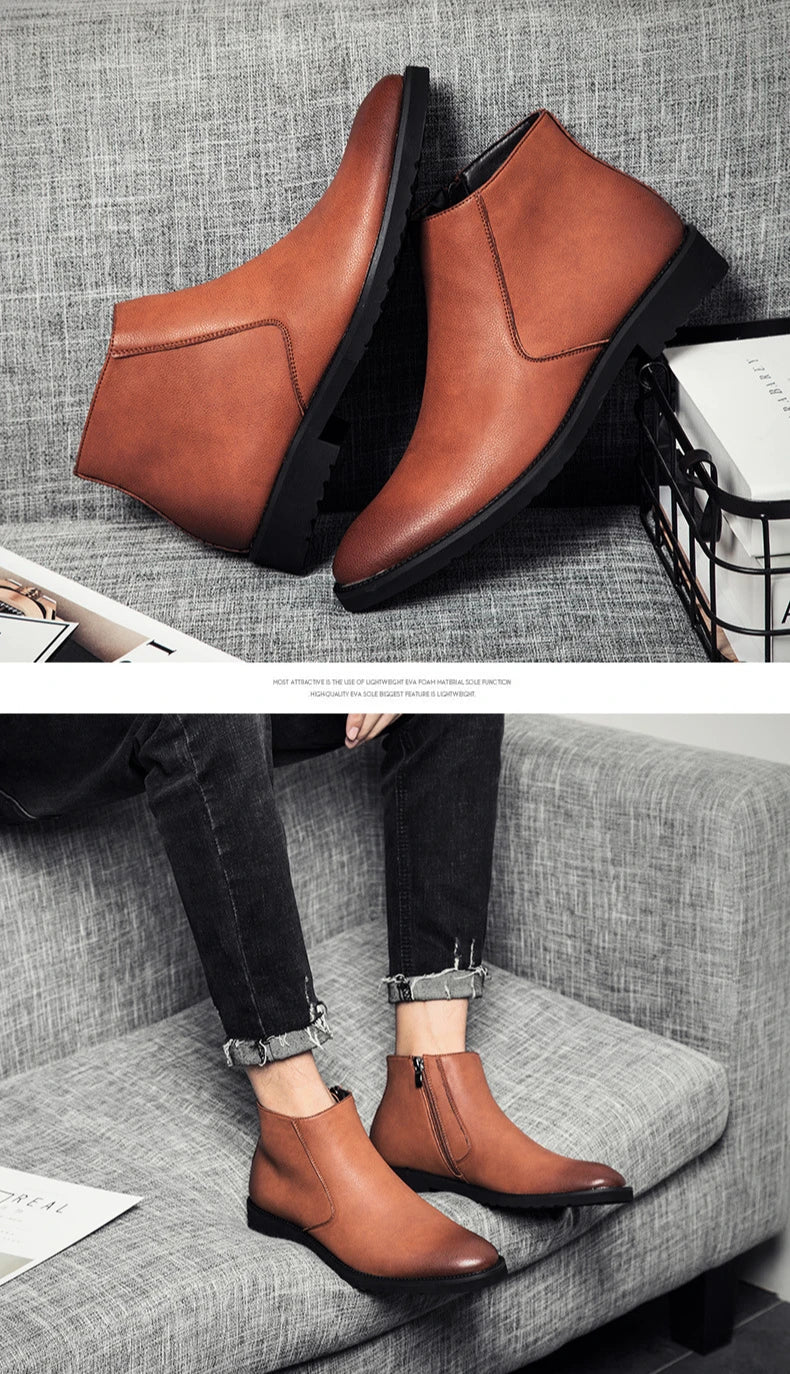 ERIK™ | SPRING FASHION LEATHER BOOTS FOR MEN