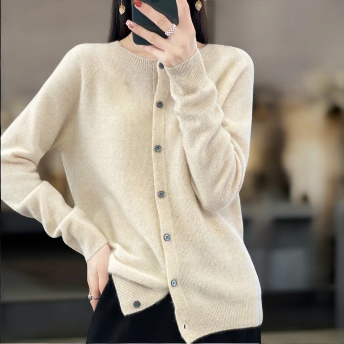 Trine | Cashmere cardigan