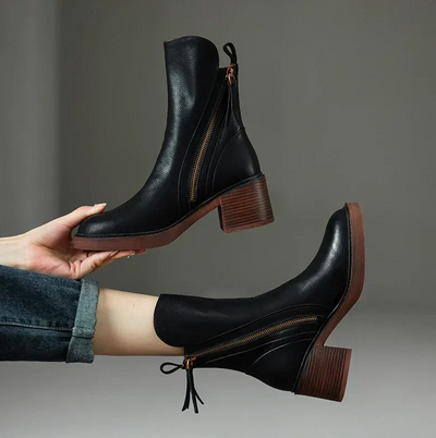 Grazia™ - Leather booties