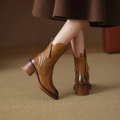 Grazia™ - Leather booties