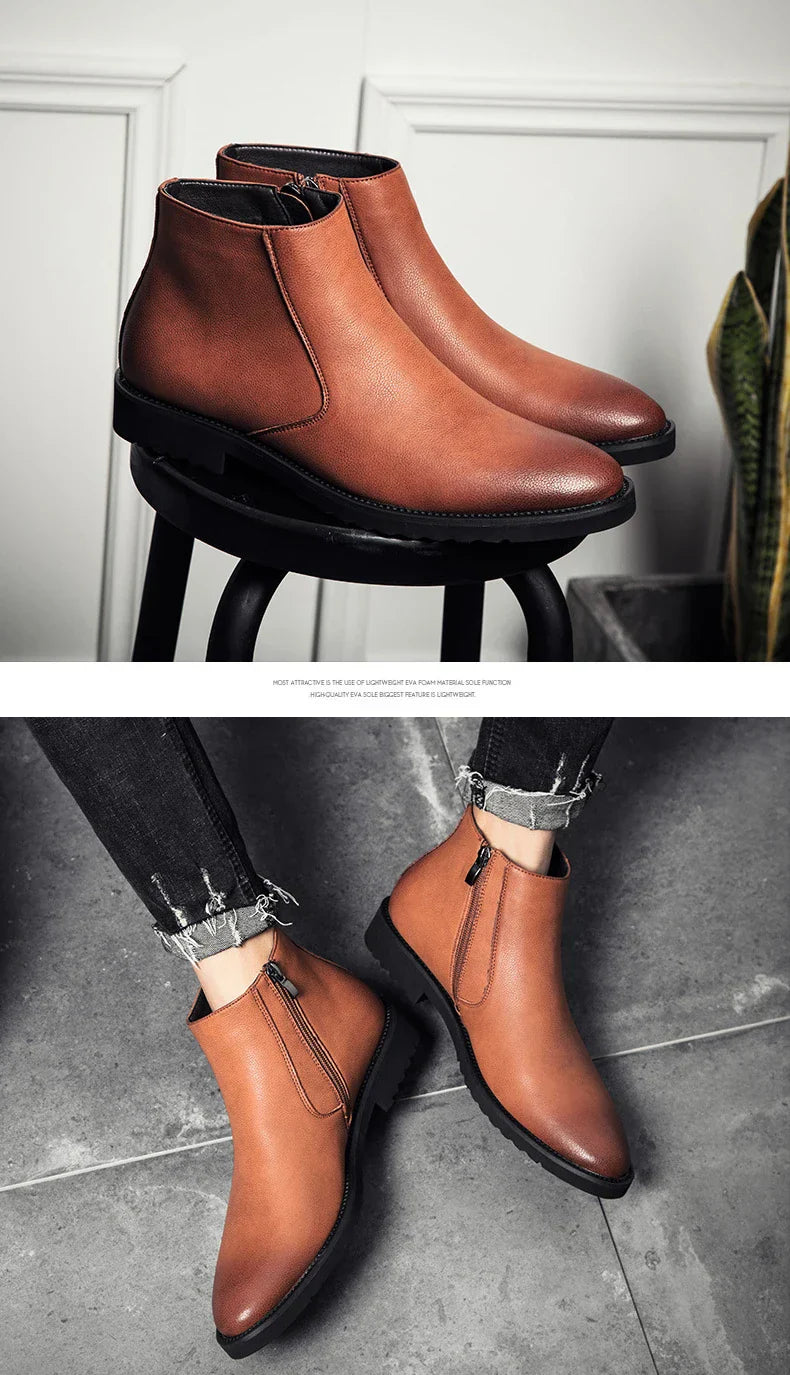 ERIK™ | SPRING FASHION LEATHER BOOTS FOR MEN