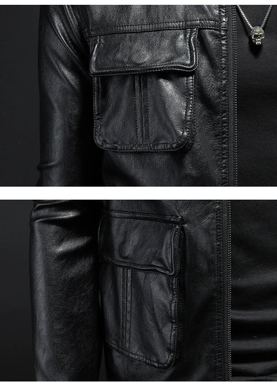 Kasper™ Taktik – Gray utility jacket with multiple pockets