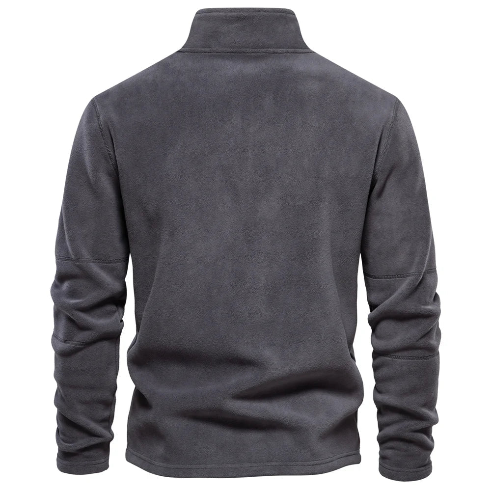 Henrik | Warm Fleece Collar Sweatshirt
