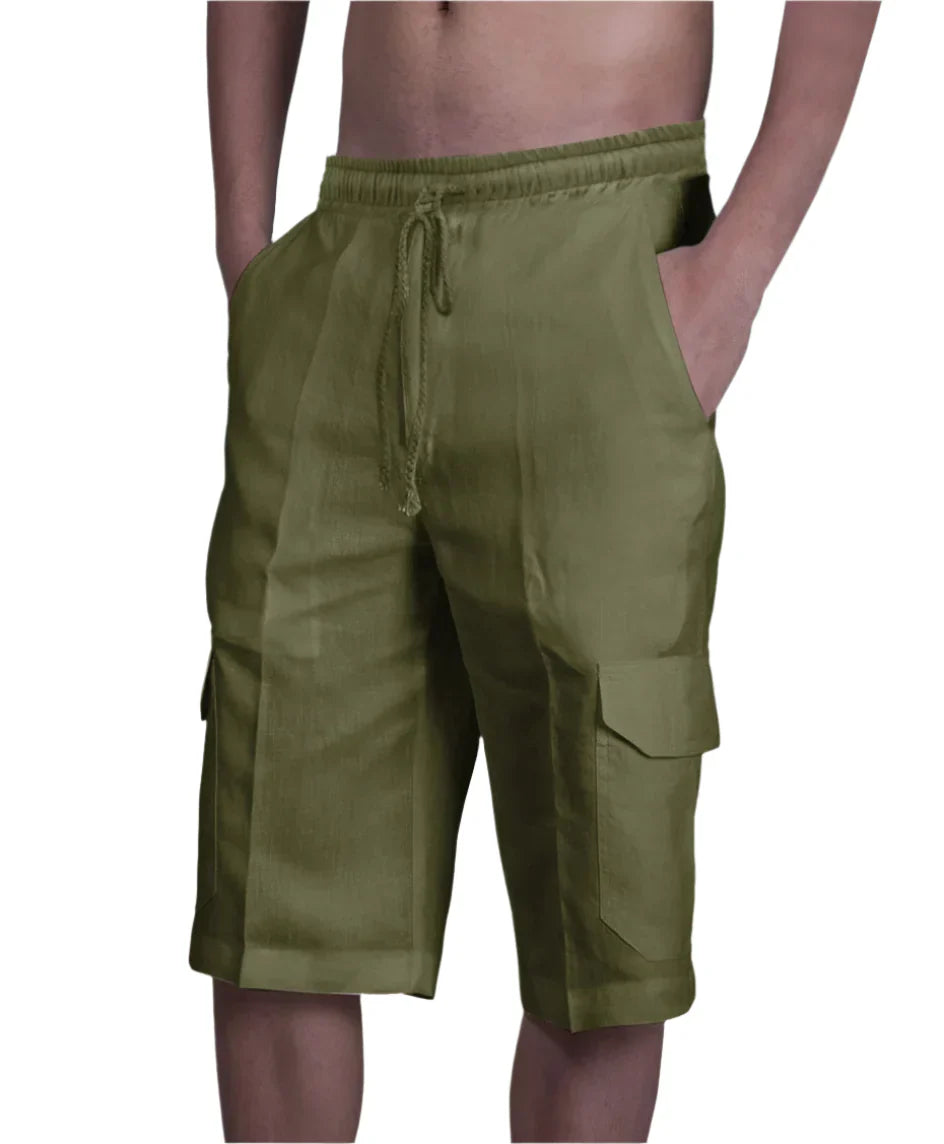 BEACHSIDE LINSHORTS