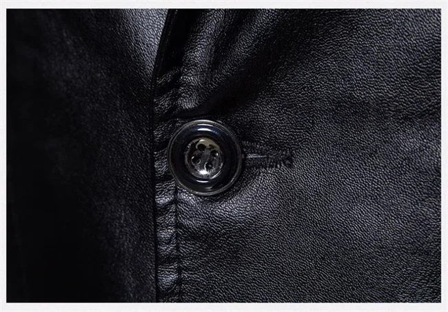 Rasmus™ Urban – Slim-fit blazer in faux leather (multiple colors)