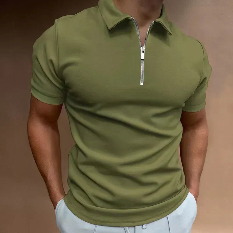 Laluna® | Classic Zip Polo Shirt