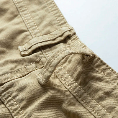 BEACHSIDE WORK SHORTS – RELAXED FIT IN COTTON WITH MULTIPLE POCKETS