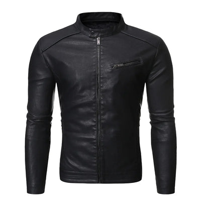 Anders™ Flex – Casual leather jacket in multiple colors